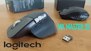 Беспроводная мышь Logitech Master MX 3S Распаковка Обзор Тест Сравнение с другими мышками