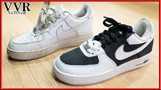 [ASMR] Custom NIKE - Air Force 1 White 🎨🎨🎨  안녕 -4k