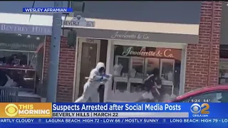 Indictment: Suspects in Beverly Hills smash-and-grab had bragged about it on social media