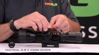 TRUGLO Tactical 3-9x42mm Scope -- Turret Replacement