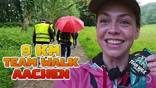 Erster 9km TeamWalk in Aachen - Ich war dabei 🏅🤗