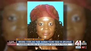 Missing woman found dead hours after husband shot by police