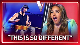 Unbelievable UNIQUE Blind Audition STUNS The Voice coaches | Journey #344