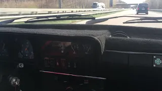 Alfa Romeo GTV6 Balocco on the Autobahn