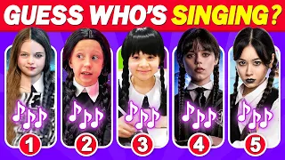 Guess Who's Singing? | Wednesday, Salish Matter, Diana, Like Nastya, King Ferran | Guess The Song?