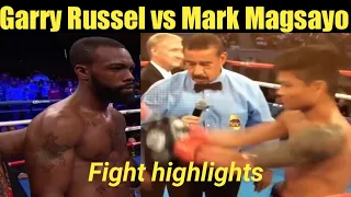 Mark Magsayo vs Garry Russel fight highlights.