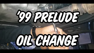 Oil Change - 5th Gen Prelude