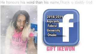 2018/2019 Admitted FEDERAL UNIVERSITY OTUOKE VIDEO