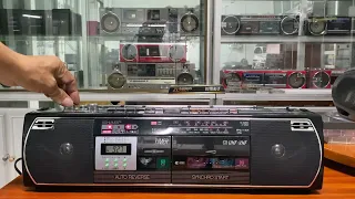 Radio cassette Sharp QTy4 đẹp xuất sắc giá 1,6 triệu - liên hệ Biên Bích 0988125050