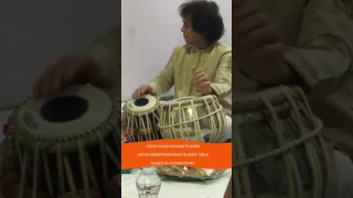 Ustad Zakir Hussain #tablamaestro always loves tabla made by Qasim khan niyazi & sons#tablamaker