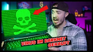 Selbstexperiment! Ich habe einen Virus aus dem Darknet gekauft und auf meinem PC installiert...