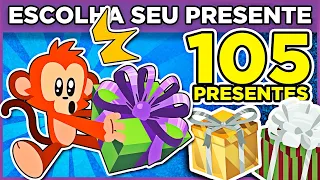 🎁🦝 ESCOLHA SEU PRESENTE | MARATONA MACAQUIZ 🙈 #macaquiz #escolhaseupresente