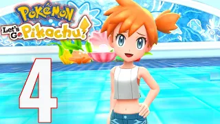 Pokémon: Let’s Go, Pikachu! - Gameplay Walkthrough Part 4 - Cerulean City Gym Battle