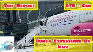 TRIP REPORT | Snowy Landing In Gdansk | London Luton To Gdansk | Wizz Air Airbus A321