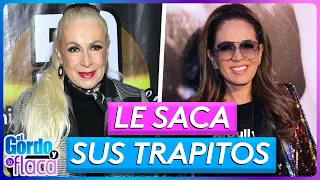Yolanda Andrade defiende a Thalía y se lanza contra Laura Zapata | El Gordo Y La Flaca