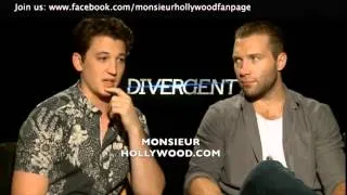 Jai Courtney & Miles Teller Interview by Monsieur Hollywood