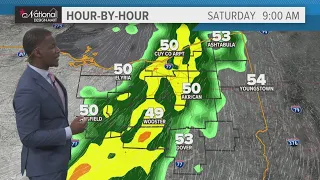 Cleveland area weather forecast: Soggy start to the weekend