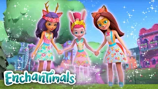 Міські хвостики Enchantimals  | Нові пригоди в магічному місті! | Частина 1