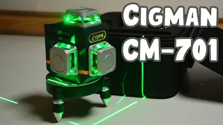 CIGMAN CM-701 : Présentation et test du niveau laser 3x360