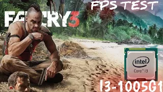 Far Cry 3 Game Tested on Low end pc| I3 8gb Ram & Intel uhd g1| Fps Test😇|