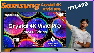 Samsung Crystal Vivid Pro 65 Inch DUE77 [2024 Model] Unboxing & Review 🌩 Bigger is Better 😇