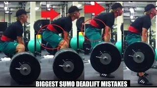 BIGGEST SUMO DEADLIFT MISTAKES (Ft. Josh Hancott)