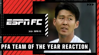 How big of an omission is Son Heung-min on the PFA Team of the Year? | ESPN FC