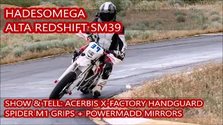 Acerbis X-Factory Handguards + Powermadd Mirrors + Spider M1 Grips Alta Redshift SM39 Install VLOG