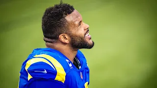 Aaron Donald Reacts To Winning 2020 Defensive Player of the Year Award
