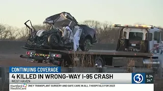 VIDEO: More details released on deadly wrong way crash on West Haven