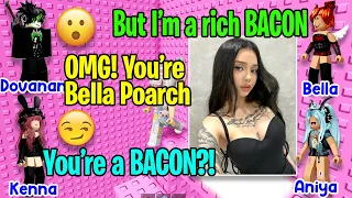 TEXT TO SPEECH🥓 My Friends Change Their Attitude When They Know I'm Not A Poor BACON 🥓Roblox Story