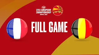 France v Belgium | Full Basketball Game | FIBA U16 European Championship 2023