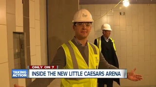 First look inside the Red Wings locker room at Little Caesars Arena