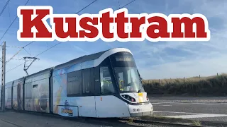 The longest tram line in the world || Kusttram || Coastal tram || Travel vlog