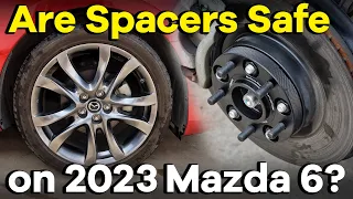 Are Spacers Safe on 2023 Mazda Mazda6/Atenza? | BONOSS 20mm Wheel Spacers Safe