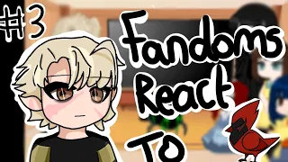 Fandoms React To... || Hunter || Credits in desc.