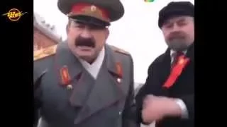 Слышь, ты чё такая дерзкая - Сталин и Ленин