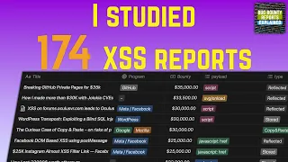 Which XSS payloads get the biggest bounties? - Case study of 174 reports