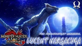 [MHR Sunbreak] LUCENT Nargacuga First Attempt | New Monster Title Update | Dual Blades Gameplay