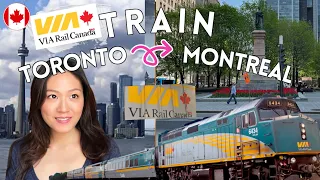 VIARAIL from Toronto to Montreal (Economy Class) and 10 tips!