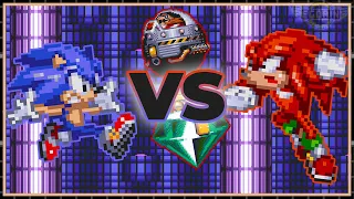 Sonic vs Knuckles | Перезалив | Sprite Animation (2021)