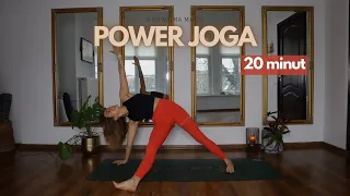 Power Joga | Energetyczna Praktyka Jogi Dla Całego Ciała | Joga 20 minut | Z Kawą Na Macie