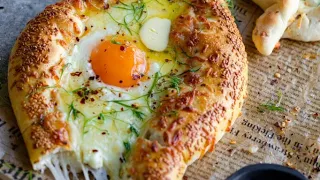 Khachapuri [Cheese Bread] Traditional Perfection 🥖🧀🙌🏼