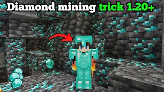 Best trick to get unlimited diamond in minecraft pe survival | minecraft pe diamond mining trick