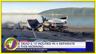 6 People Dead & 10 Injured in 4 Separate Crashes | TVJ News