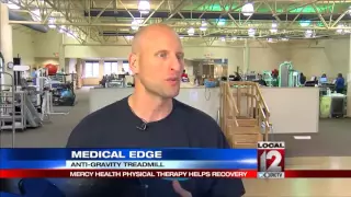 Medical Edge: Zero-gravity treadmill