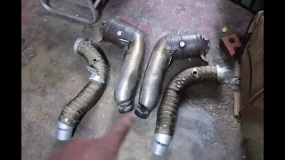 Installing downpipes on M6 or M5 and  twin turbo V8's