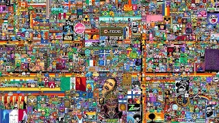 Reddit r/Place FULL TIMELAPSE 2022 PIXELWARS Final