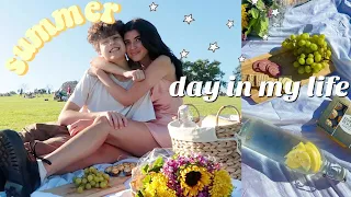 summer day in my life! *aesthetic picnic date & thrifting*