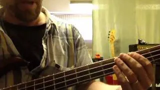 How to play Crazy Train on the Bass guitar